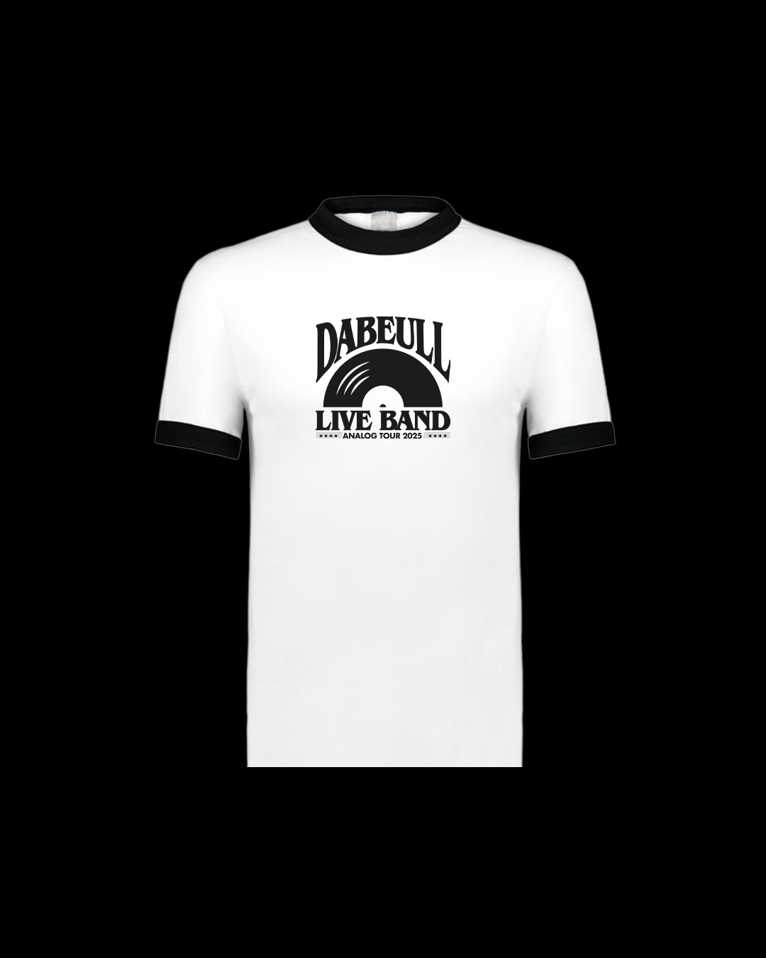 RINGER T-SHIRT - DABEULL LIVE BAND